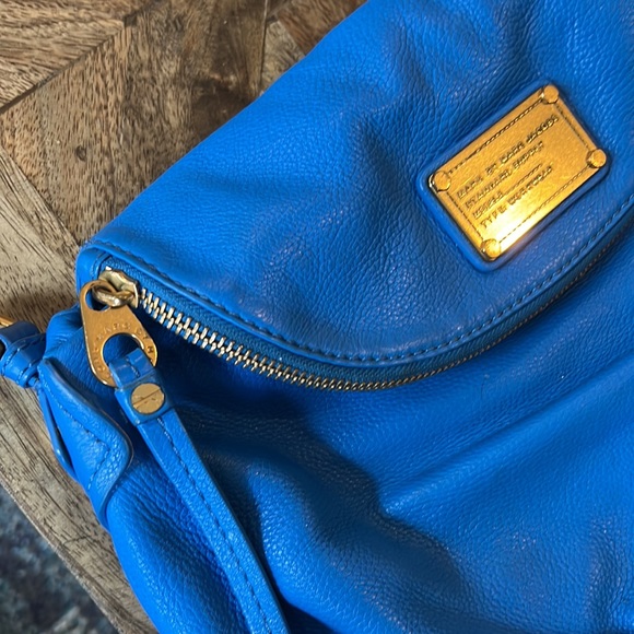 Marc by Marc Jacobs Blue Leather Crossbody Bag - Picture 3 of 6